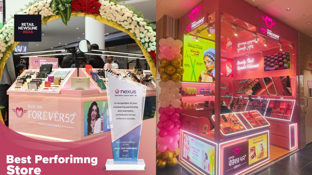 Forever52 Opens Beauty Station in Mohali, Wins Best Performing Store Award at Nexus Seawoods