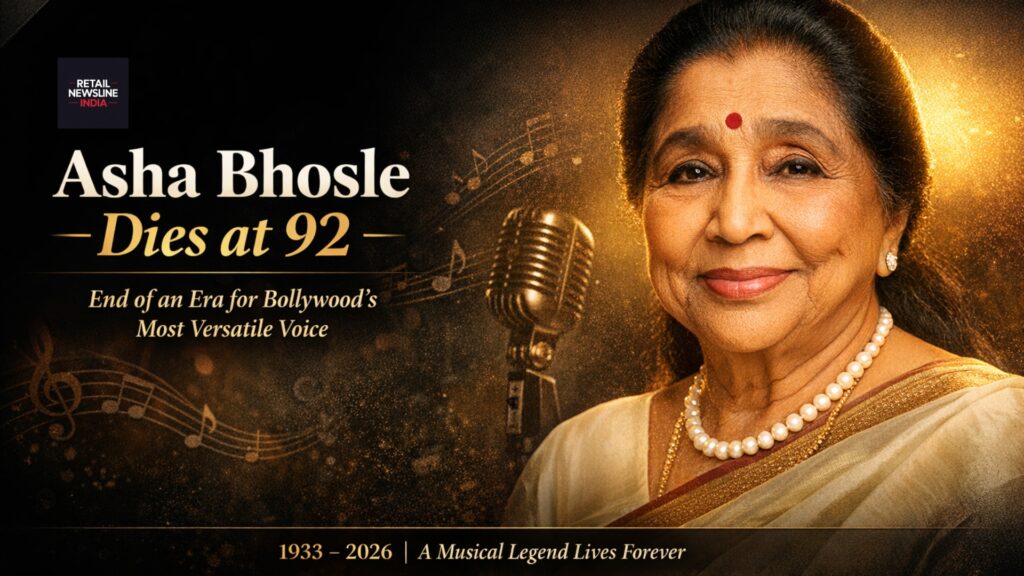 Asha Bhosle Dies at 92: End of an Era for Bollywood’s Most Versatile Voice