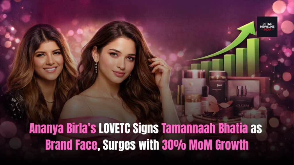 LOVETC Reports 30% MoM Growth, Onboards Tamannaah Bhatia to Power Next Phase of Premium Beauty Expansion in India