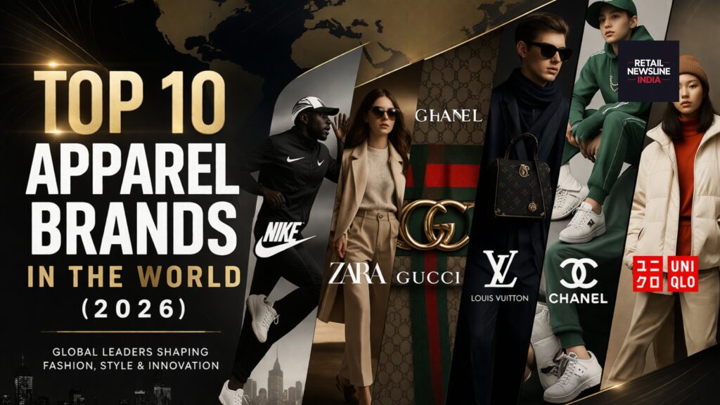 Top 10 Apparel Brands in the World (2026): Inside the Companies Shaping Global Fashion