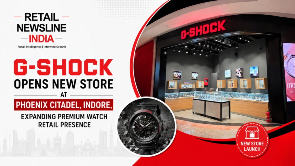 G-Shock Opens New Store at Phoenix Citadel, Indore, Expanding Premium Watch Retail Presence