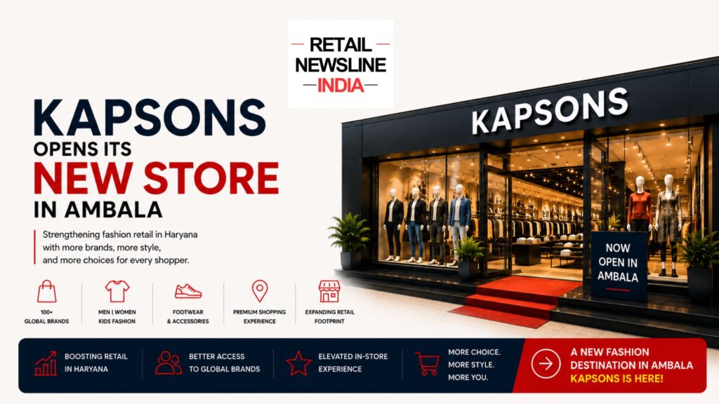 Kapsons Expands Retail Footprint with New Store in Ambala, Strengthening Its Presence in Haryana