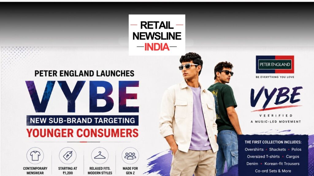 Peter England Introduces VYBE to Tap India’s Growing Gen Z Fashion Market