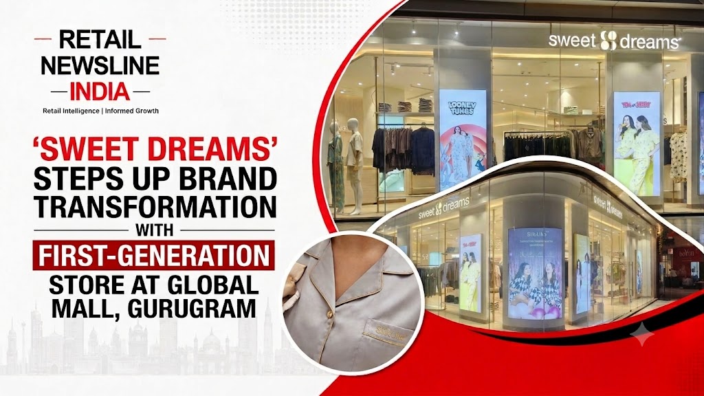 Sweet Dreams Steps Up Brand Transformation with New-Generation Store at M3M Mall, Gurugram