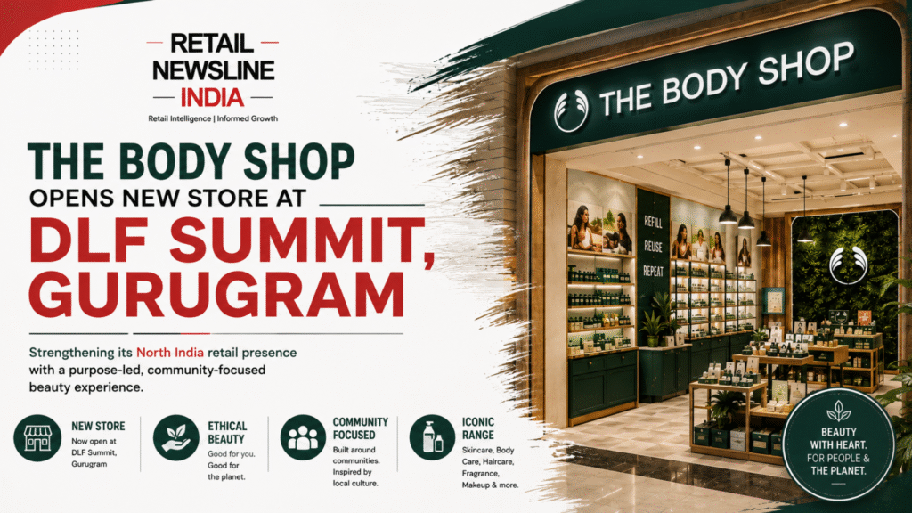 The Body Shop Opens its New Store at DLF Summit, Gurugram | Retail Newsline India