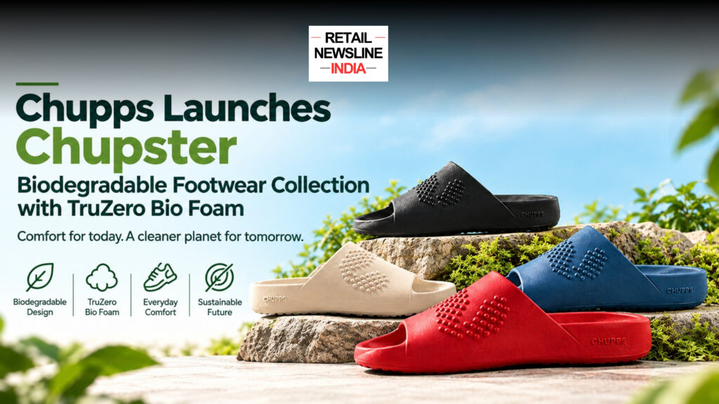 Chupps Launches Chupster Biodegradable Footwear Collection with TruZero Bio Foam