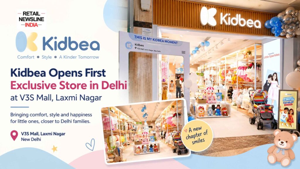 Kidbea Opens first exclusive store in Delhi, at V3S Mall, Laxmi Nagar