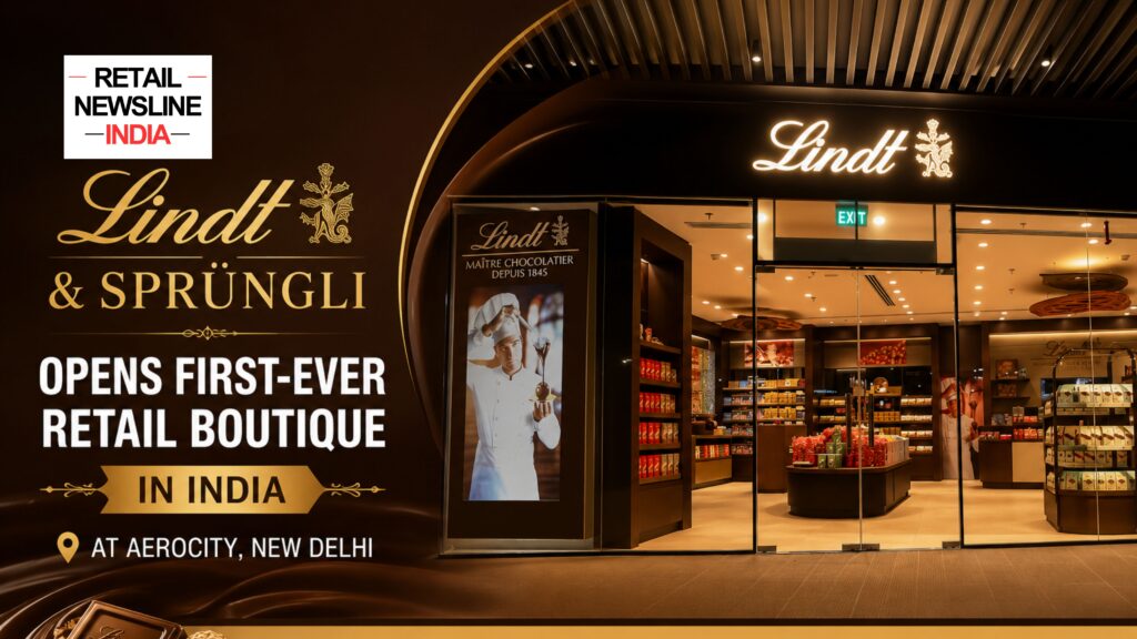 Lindt & Sprungli Opens First-Ever Retail Boutique in India