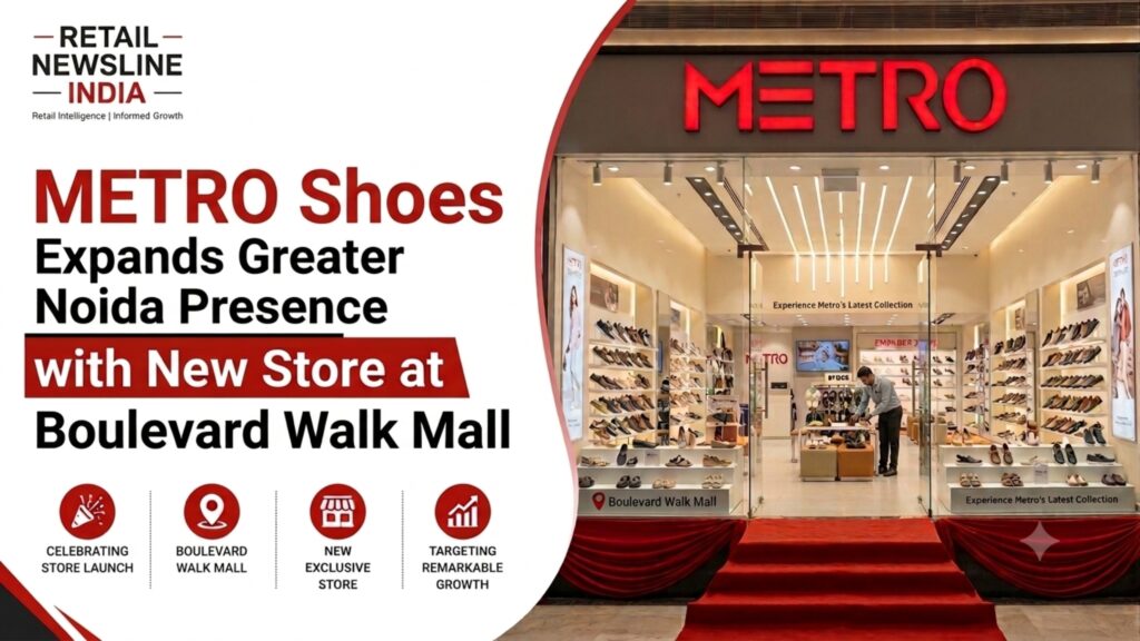 Metro Shoes Expands Greater Noida Presence with New Store at Boulevard Walk Mall