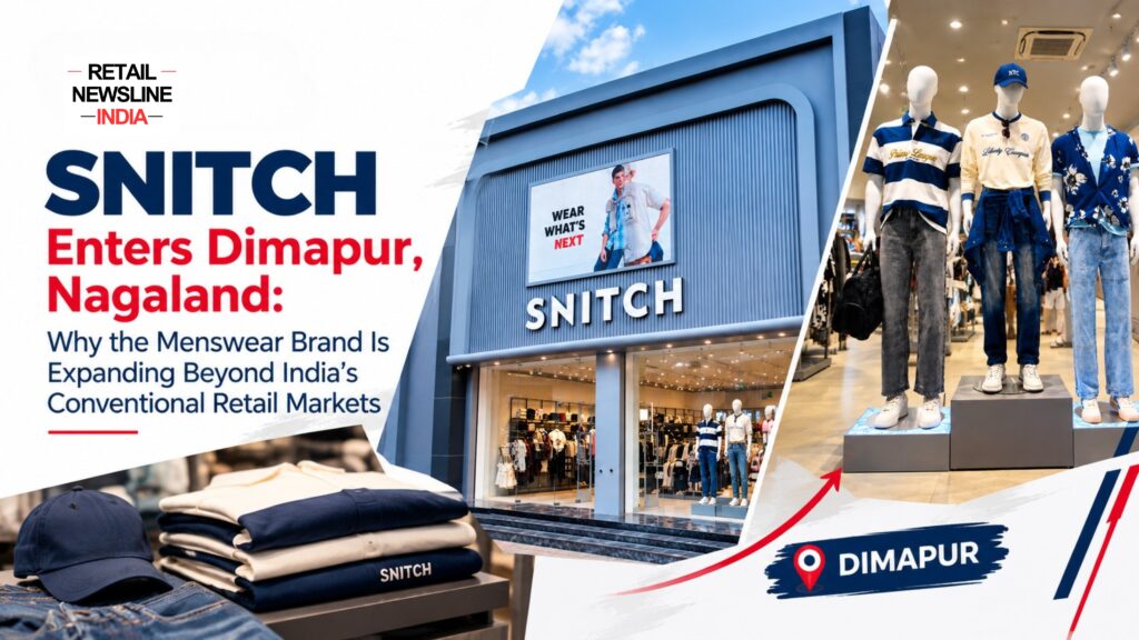 SNITCH Enters Dimapur, Nagaland: Why the Menswear Brand Is Expanding Beyond India’s Conventional Retail Markets