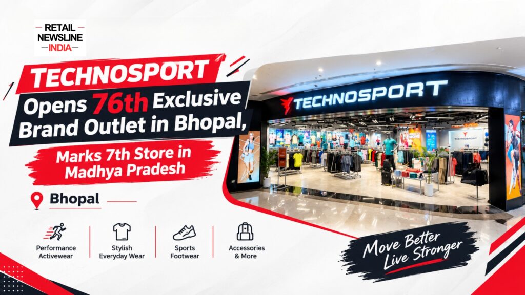 Technosport Opens 76th Exclusive Brand Outlet in Bhopal, Marks 7th Store in Madhya Pradesh
