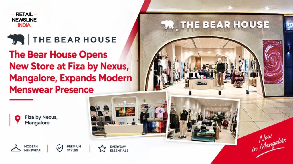 The Bear House New Store at Fiza by Nexus Mangalore Expands Modern Menswear presence