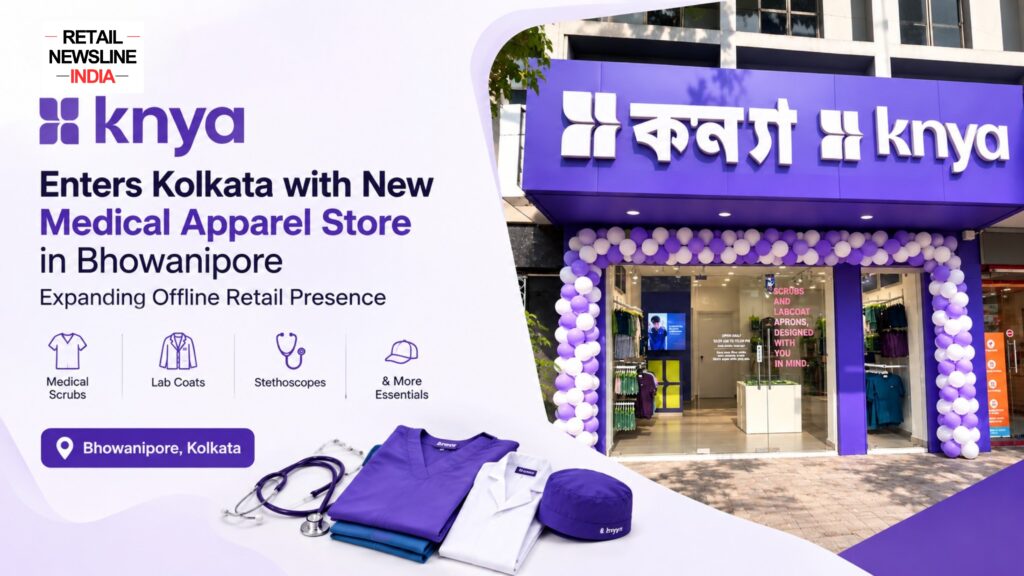 Knya Enters Kolkata with New Medical Apparel Store in Bhowanipore, Expanding Offline Retail Presence