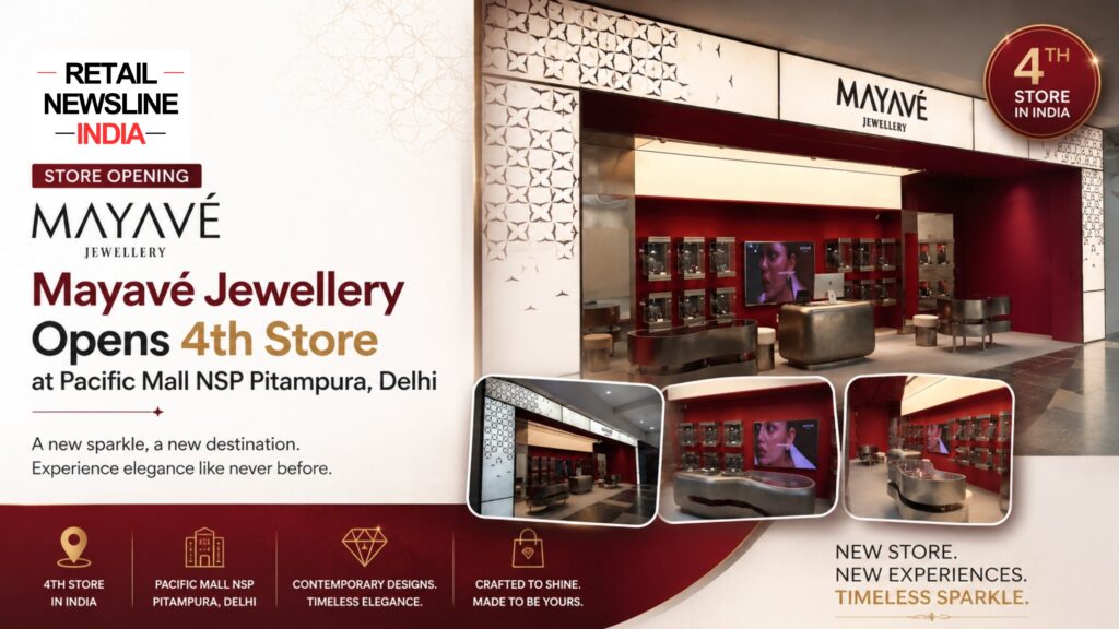 Mayavé Jewellery Opens 4th Store at Pacific Mall NSP Pitampura, Delhi