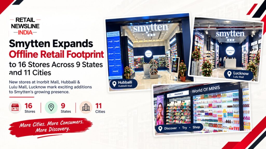 Smytten Expands Offline Retail Footprint to 16 Stores across 9 States