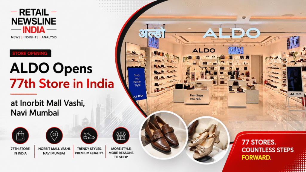 ALDO Opens 77th Store in India at Inorbit Mall Vashi, Navi Mumbai
